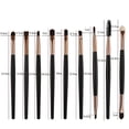 thumbnail image 4 of Juego de brochas de maquillaje HUOGUO, 25 unidades, brochas para colorete y sombra de ojos, 4 of 5