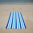 thumbnail image 5 of Arkwright Cabo Beach Towels - Large Ringspun Cotton Pool Towel - 30 x 70 in. - (4 Pack) Navy & Blue, 5 of 8