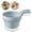 Blue, variant on Agiufgs Fruit and Vegetable Washing Basin, 2-in-1 Drain Basket and Soaking Bowl with Raised Bottom, for Kitchen Prep, White