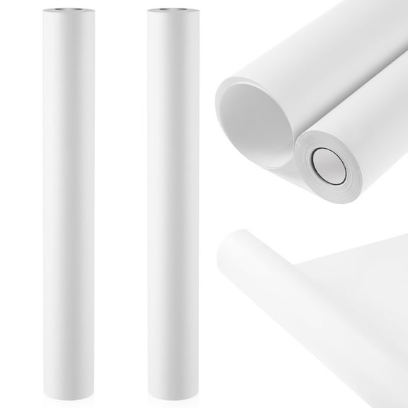 YUYUETIME Childrens Drawing Roll Paper 2 Rolls 16.9x787.4in Easel Papers Painting