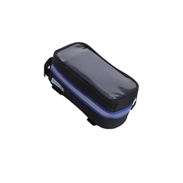 Soidarity DUUTI-Bolsa de tubo delantero para bicicleta, soporte para teléfono móvil, bolsa para pantalla táctil, accesorios para montar en Ciclismo Azul S Soidarity OD003221-02