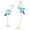 Blue, variant on NEXAVKPR Metal Cranes Garden Statue,Handcrafted Heron Decors Sculpture Backyard Decors