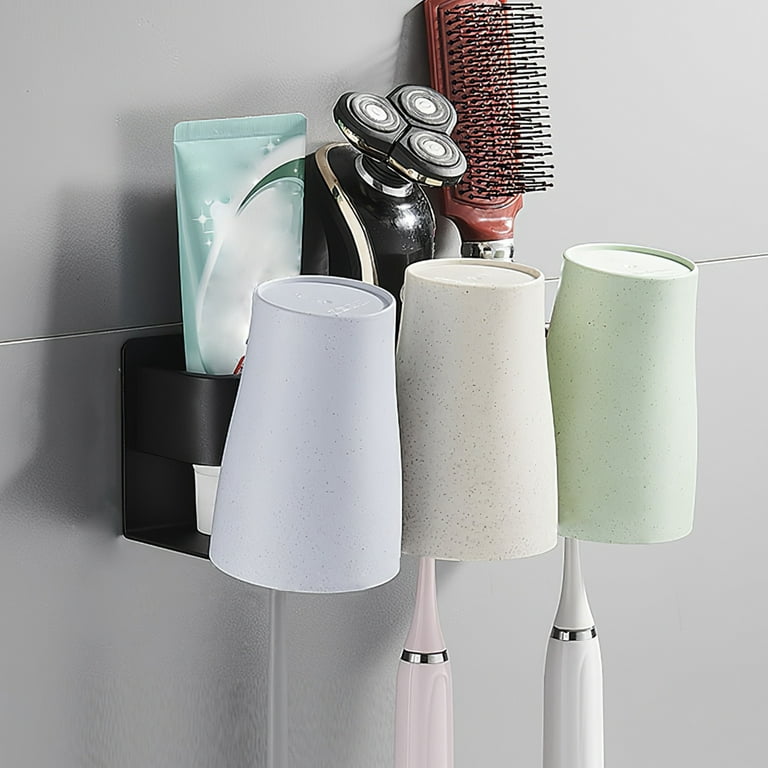 simpletome Adhesive Electric Toothbrush Holder Wall Mounted
