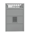 thumbnail image 6 of Gray Twin Size Loft Bed With , Solid Wood Build For A Dreamy Bedroom In Gray, Structure Cozy Environment, 6 of 7