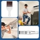 thumbnail image 2 of Cepillo de Limpieza de Aletas de Aire Acondicionado de 3 Piezas, Cepillo de Limpieza de Bobina de Refrigerador de Acero Inoxidable para Condensador de Acondicionador de HVAC, 2 of 5