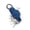 Blue, variant on WILLED 2 Pack Airtag Waterproof case with Key Organizer,Compact Key Holder for Apple Airtag,Silicone Keychain for AirTag - Includes Keyring to Attach Car Key Fob