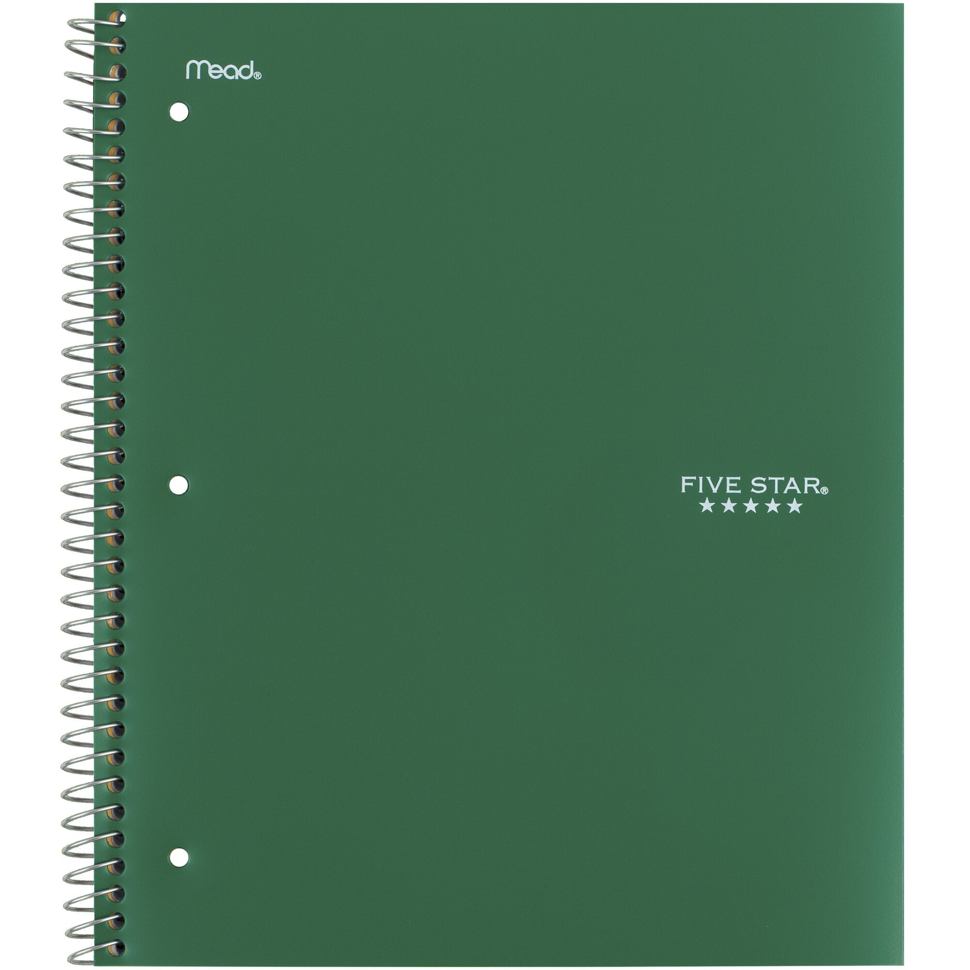Five Star Wirebound Notebook, 5 Subject, College Ruled