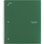 Five Star Spiral Notebook + Study App, 3 Subject, College Ruled, 8.5 x 11