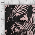 thumbnail image 2 of oneOone Polyester Spandex Black Fabric Leaves Diy Clothing Quilting Fabric Print Fabric By Yard 56 Inch Wide, 2 of 6