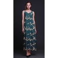 thumbnail image 2 of Bimba Rayon Bird Womens Long Casual Dress Spaghetti Strap Summer Maxi Sundress-XSmall, 2 of 4