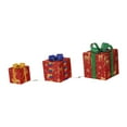 thumbnail image 1 of 3Pcs Christmas Light up Present Boxes Decoration Decorative Multifunctional Xmas Style B, 1 of 8