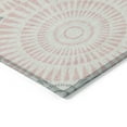 thumbnail image 4 of Addison Rugs Chantille Indoor/Outdoor Transitional Circles Pink Washable Rectangle Rug, 8' x 10', 4 of 6
