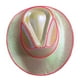 thumbnail image 5 of Sombrero de vaquero occidental, sombrero de vaquero LED, accesorios para fotos, sombrero de vaquera, sombrero de vaquero para club blanco y rosa, 5 of 9