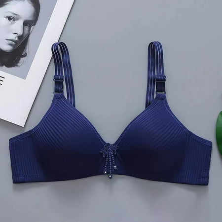 Gift for Christmas!pstuiky Push up Bras for Women  Women s Nursing Bra Front Release Glossy Comfortable Breathable Bra Underwear No Rims Push-up Bra Underwear Summer Savings
