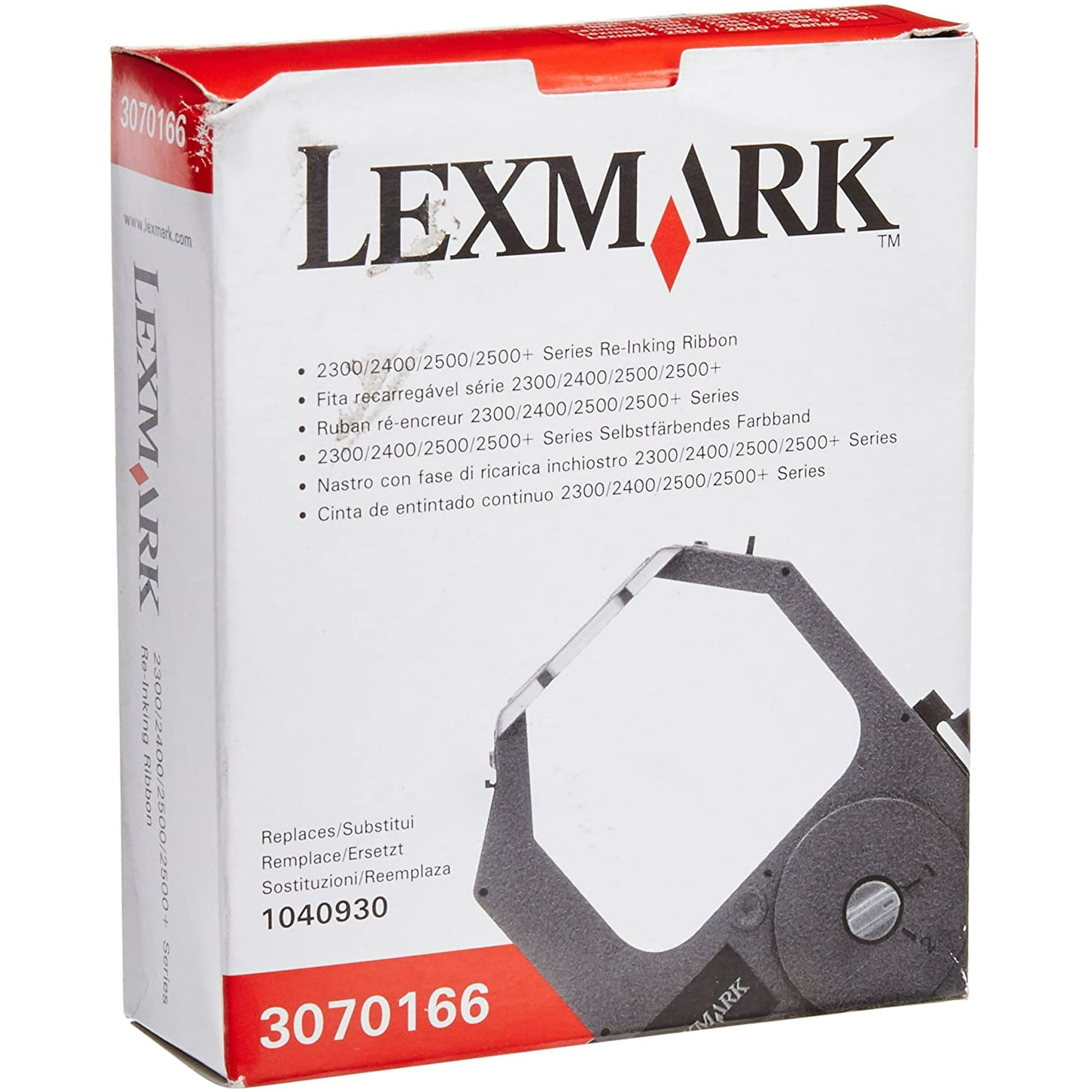 Lexmark 3070166 Re-Inking Printer Ribbon for Lexmark 2300, 2400, 2500 | Walmart Canada