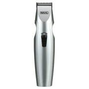 Wahl Mustache Battery Mens Beard Trimmer, 2 Trimmer Set Silver - Model 5606-700