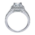 thumbnail image 1 of Anillo de boda Ring HUOGUO con diamantes redondos, tamaño 5-10, aleación, 1 of 4