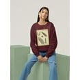 thumbnail image 2 of Diderot Antique Ferns Iii. Sweatshirt Women -Denis Diderot Designs, Female Small, 2 of 4