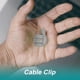 thumbnail image 1 of 2 uds. Devanadera de Cable para Audífonos de ratón soportes de Cable USB con forma de mano Clips ordenados de escritorio JShteea libre de BPA, 1 of 7