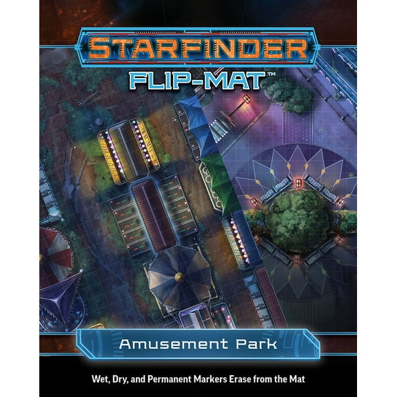 Starfinder Flip-Mat: Amusement Park, (Paperback)