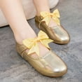 thumbnail image 3 of Kiderence Girls Flat Mary Jane Shoes School Party Dress Ballerina Shoe (Toddler/Little Kids) FG04 Gold - 13M, 3 of 7