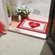 thumbnail image 4 of Felpudo de San Valentín, felpudo de bienvenida para exteriores, para puerta de entrada, con gnomos de San Valentín, regalos de corazones de amor, felpudo antideslizante, alfombra de entrada interior,, 4 of 8