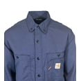 thumbnail image 4 of Carhartt FR Chemise Bleu Marine pour Homme Résistante aux Flammes à Manches Longues Légère (S02), 4 of 12
