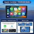 thumbnail image 2 of Car Radio Stereo for Hyundai Sonata 2015-2017, Carplay Andriod Auto GSP Navigation FM Bluetooth Wifi SWC, Android 13 9 Inch Touchscreen Car Multifunctional Player, 2 of 10