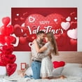 thumbnail image 2 of Happy Valentines Day Banner 71x43 Inch Valentine Banner For Valentines Party Decoration Happy Valentines Day Holiday Decorations Background Valentines Day Decorations Dating compatible with Macrame, 2 of 4