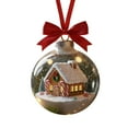 thumbnail image 1 of Rapeiae Natural Wonders Series Christmas Ball Flat Acrylic Pendant, 1 of 5