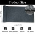 thumbnail image 2 of WANLISELL Commercial Entrance Mat 3' x 16', Heavy Duty Brush Step Doormat, Non-Slip Indoor Outdoor Hallway Runner Rug, Gray, 2 of 13