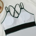 thumbnail image 6 of Felirenzacia Women's One Piece Swimsuit, Full Coverage Slimming Tummy Control Bathing Suit with Rainbow Waistband,Green,S, 6 of 9