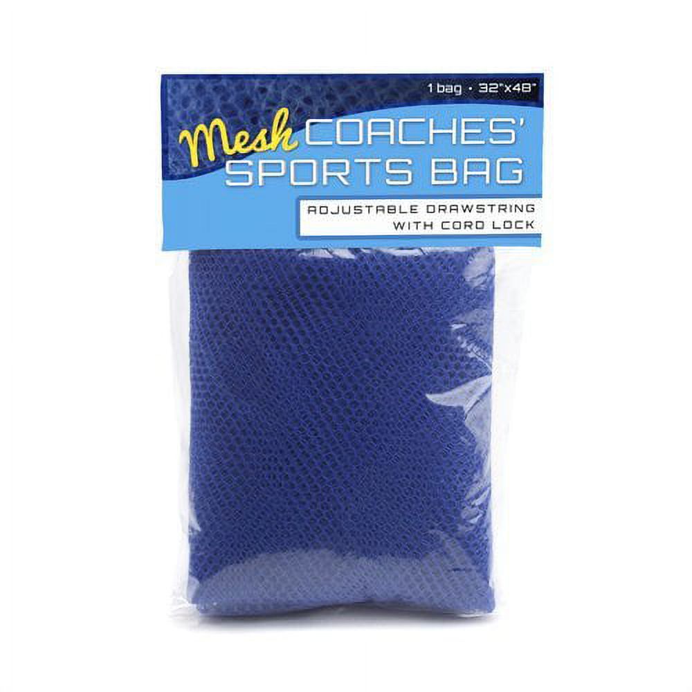 Crown Sporting Goods Tough Heavy Duty Mesh Coaches Equipment Ball Bag - image 4 of 6