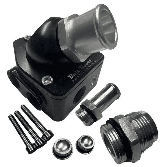 K20 K24 K Series Direct Water Pump Mount V2 Swivel Neck Thermostat Housing 16AN