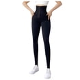 thumbnail image 2 of Xihbxyly Shorts de Yoga de Cintura Alta, Diseño Que Controla El Abdomen, Elásticos y Cómodos, Bolsillos para Mayor Comodidad, para Correr y Entrenar, Uso Casual y Deportivo, Tallas de Mujer S-Xl, Pol, 2 of 5