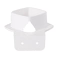 thumbnail image 3 of Tignapoo Linksys Velop WiFi Wall-Mount Bracket - White, Stabilizes Your Device for Optimal Signal & Safety, Ideal for Home Decoration, Perfect for Walls & Cabinets, Compact Design, 3 of 6