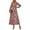 Navy Orange Flower Long, variant on ZANKLEY Women Summer Dresses Casual  Maxi Dresses Cute Floral Long Dress Wedding Guests Dress