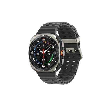 Restored Samsung Galaxy Watch Ultra 47mm Smart Watch, Titanium, LTE (Titanium Silver) (Refurbished)