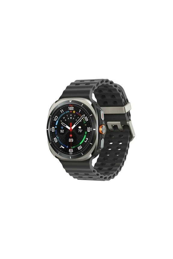 Restored Samsung Galaxy Watch Ultra 47mm Smart Watch, Titanium, LTE (Titanium Silver) (Refurbished)