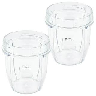 24OZ Replacement Cups Compatible with Ninja Nutri BN401, SS101,  BN400, BN800, BN801, SS351, SS151 TWISTi DUO Blender, with Upgraded Sip and  Seal Lids- Convenient to Drink Directly.(2 Pack) : Home 