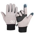 thumbnail image 2 of NIBOLOG 1 Pair Full Finger Riding Gloves Warm Fleeced Two Finger Outdoor Gloves for Bike, 2 of 8