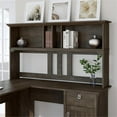 thumbnail image 2 of Pemberly Row 60W Hutch for L Shaped Desk in Ash Brown - Engineered Wood, 2 of 7