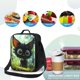 thumbnail image 4 of Fotbe Cute Big-Eyed Black Cat Lonchera Bolsa de Almuerzo para Hombres y Mujeres, Lonchera de Gran Capacidad, Bolsa de Almuerzo Reutilizable, Bolsa Térmica Aislante, 4 of 7