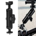 thumbnail image 1 of Soporte Para Cámara De Motocicleta, Soporte Universal Estable Con Abrazadera Para Tubo De Cámara, Rango De Sujeción Ajustable De Metal, Cabezal Esférico De 360 ​​​​grados, 1 of 7