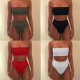 thumbnail image 3 of de Acolchado Del de de Piezas Del Bandeau de Las Mujeres Del o Del Estiramiento SG Hugo Conjunto del bikiní del vendaje de las mujeres, 3 of 10