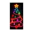 thumbnail image 2 of Ireezec Christmas Door Cover Decoration PVC Holiday Indoor Outdoor Door Flag Banner for Front Door Wall Table Festive Party Decor, 2 of 6