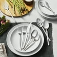 thumbnail image 5 of ZWILLING Satin Opus 45-Pc Stainless Steel Flatware Set , Dishwasher Safe, Service for 8, Matte Finish (not polished), 5 of 9