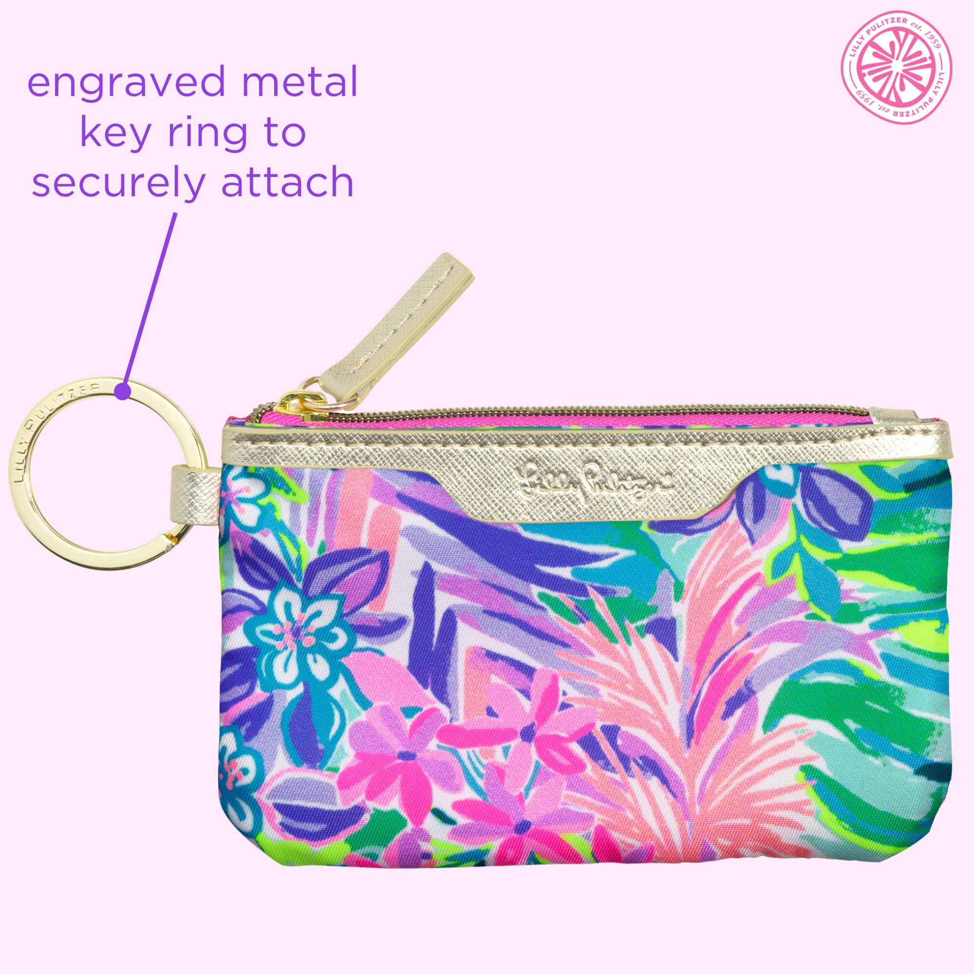 Initial Keychain by Lilly Pulitzer – The Curiosity Shop by Michelle