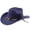 Navy, variant on Western Western Cowboy Hat with Curved Brim for Outdoor Adventure Travel Riding Classic Western Style Craftsmanship for Everyday Use, Navy