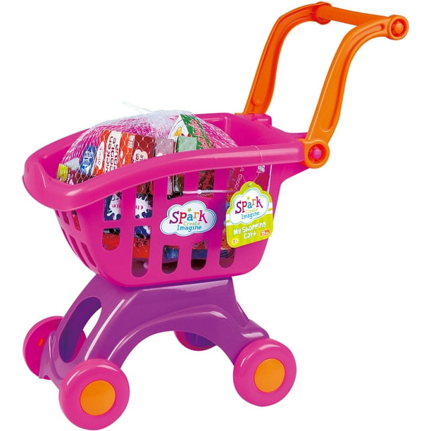 My Shopping Cart, 19 Pieces, Pink